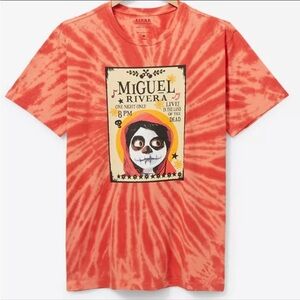 Disney Pixar Coco Miguel Rivera Poster Tie-Dye T-Shirt Box Lunch Exclusive